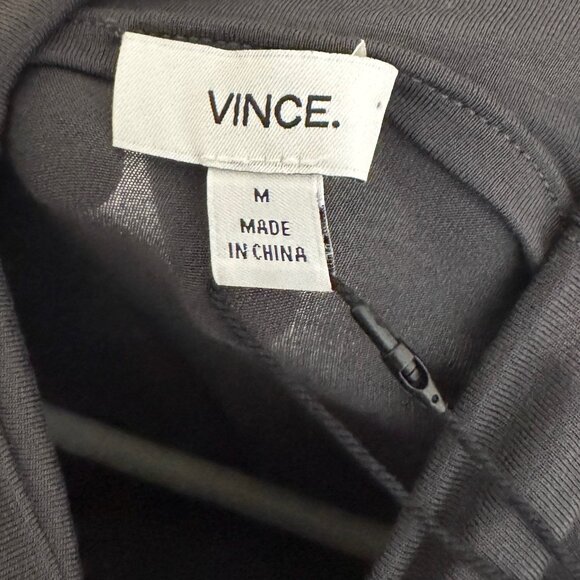 NWT Vince Relaxed Long Sleeve Turtleneck Dolman Top Gray Contemporary New Medium - Picture 6 of 10